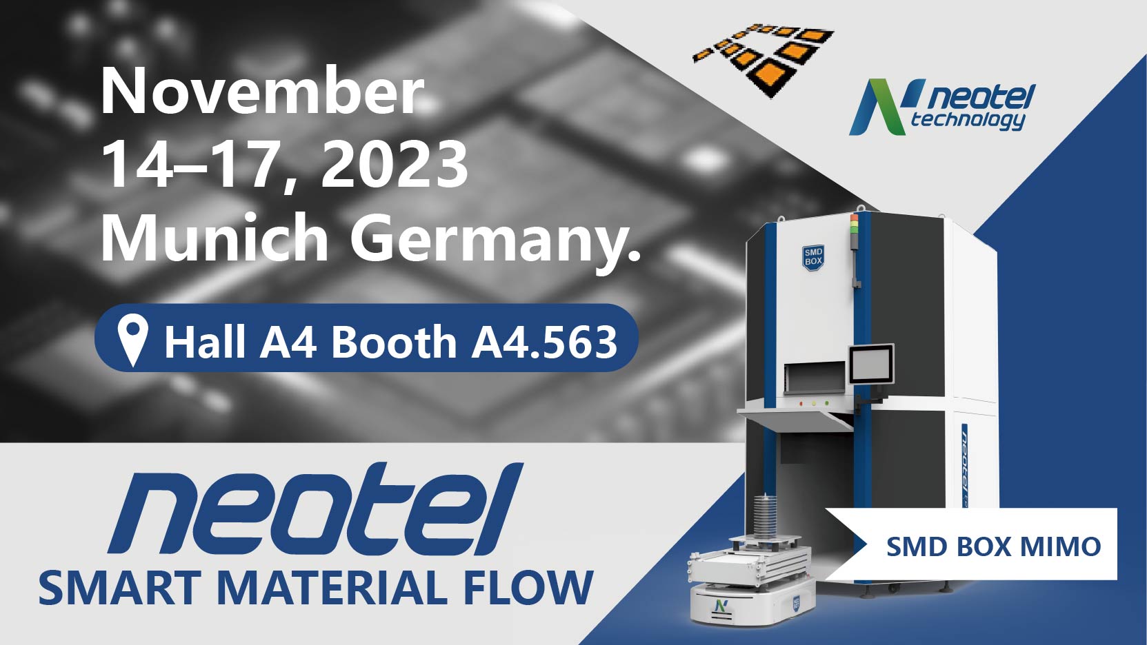 Neotel Technology announces our participation in the productronica in ...