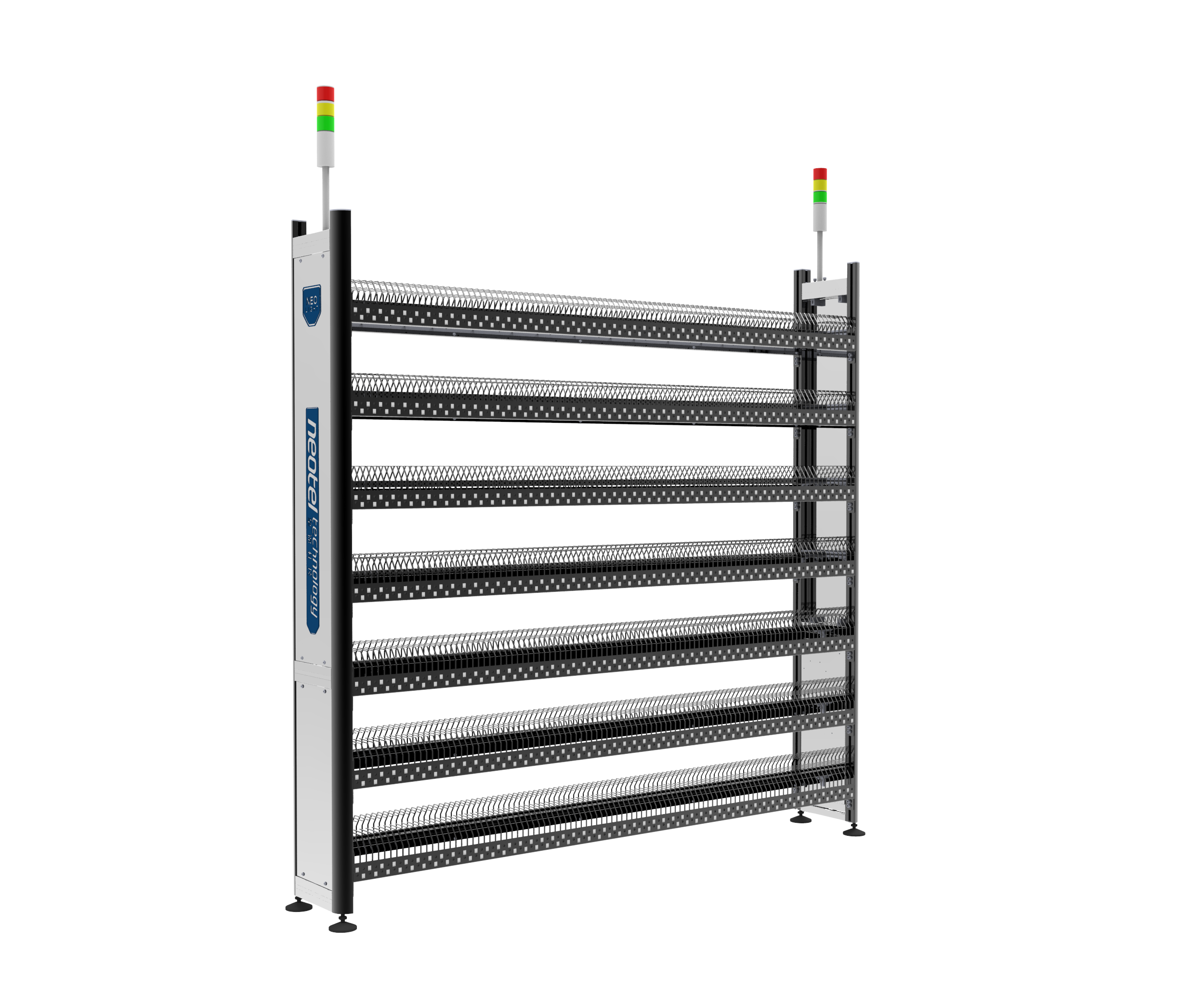 NEO LIGHT PTL Pick-to-Light Smart Shelf for SMT Reel Storage - Neotel Technology