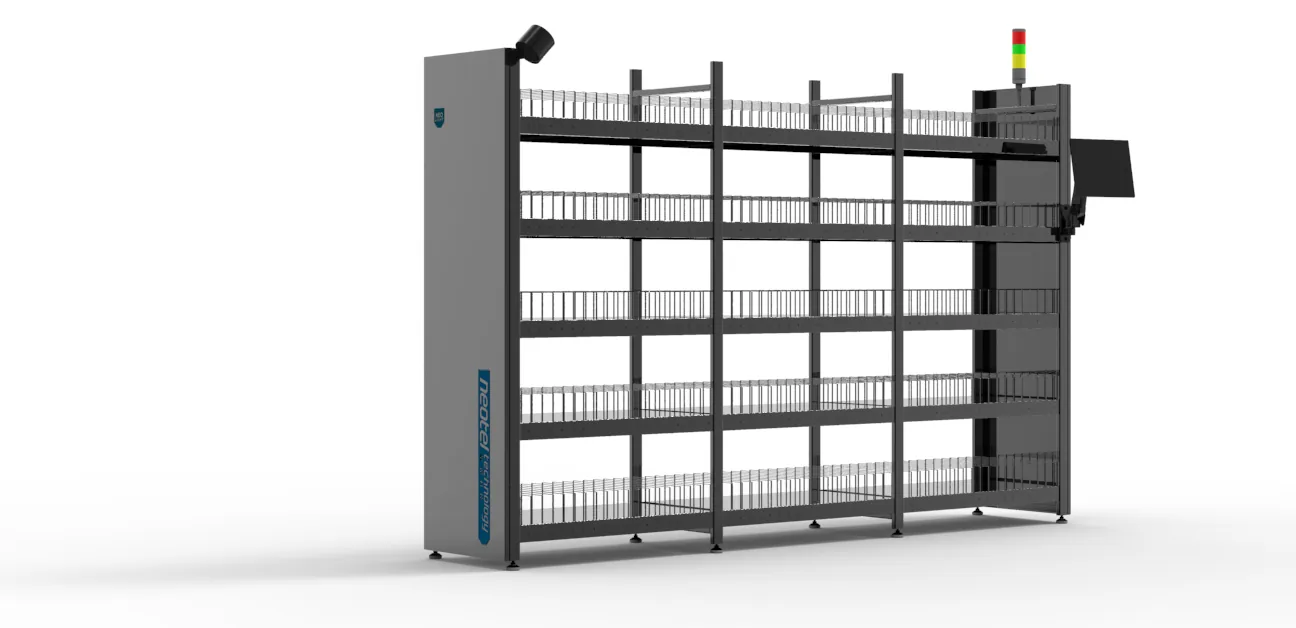 NEO LIGHT MBB moisture barrier bag storage rack for MSD floor life control - Neotel Technology