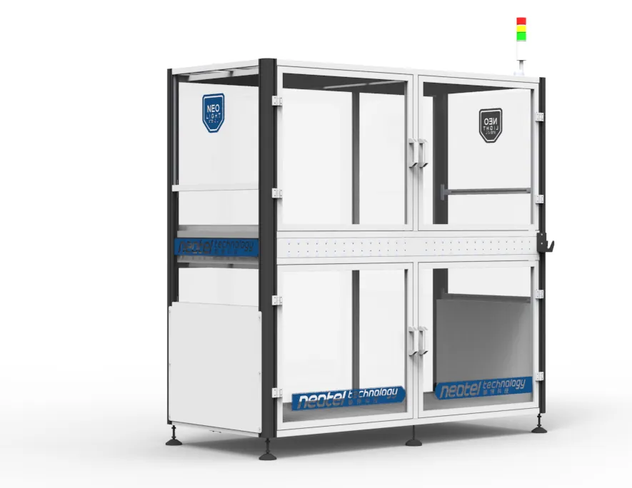 NEO LIGHT Stencil vertical SMT stencil storage rack with LED guidance - Neotel Technology