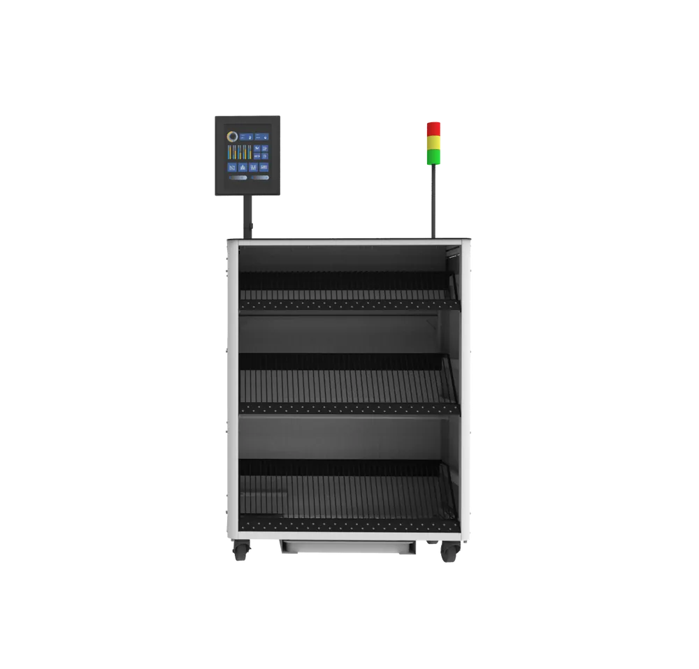NEO LIGHT Mobile portable smart reel shelf on casters - Neotel Technology