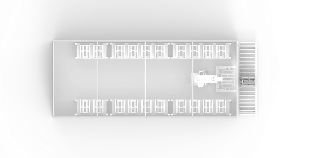 SMD BOX XLM Top View Layout PCB Magazine Storage System - Neotel Technology